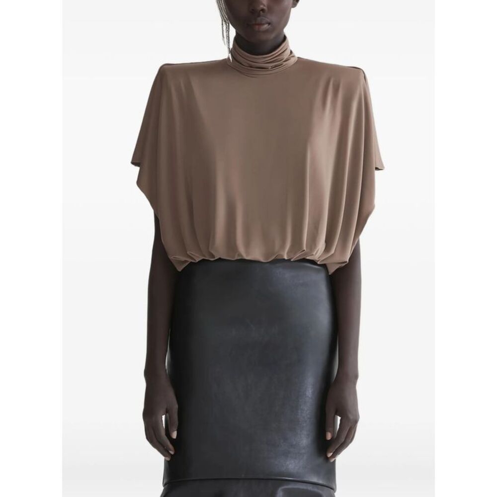 Mugler Black Tops - Blouses Women